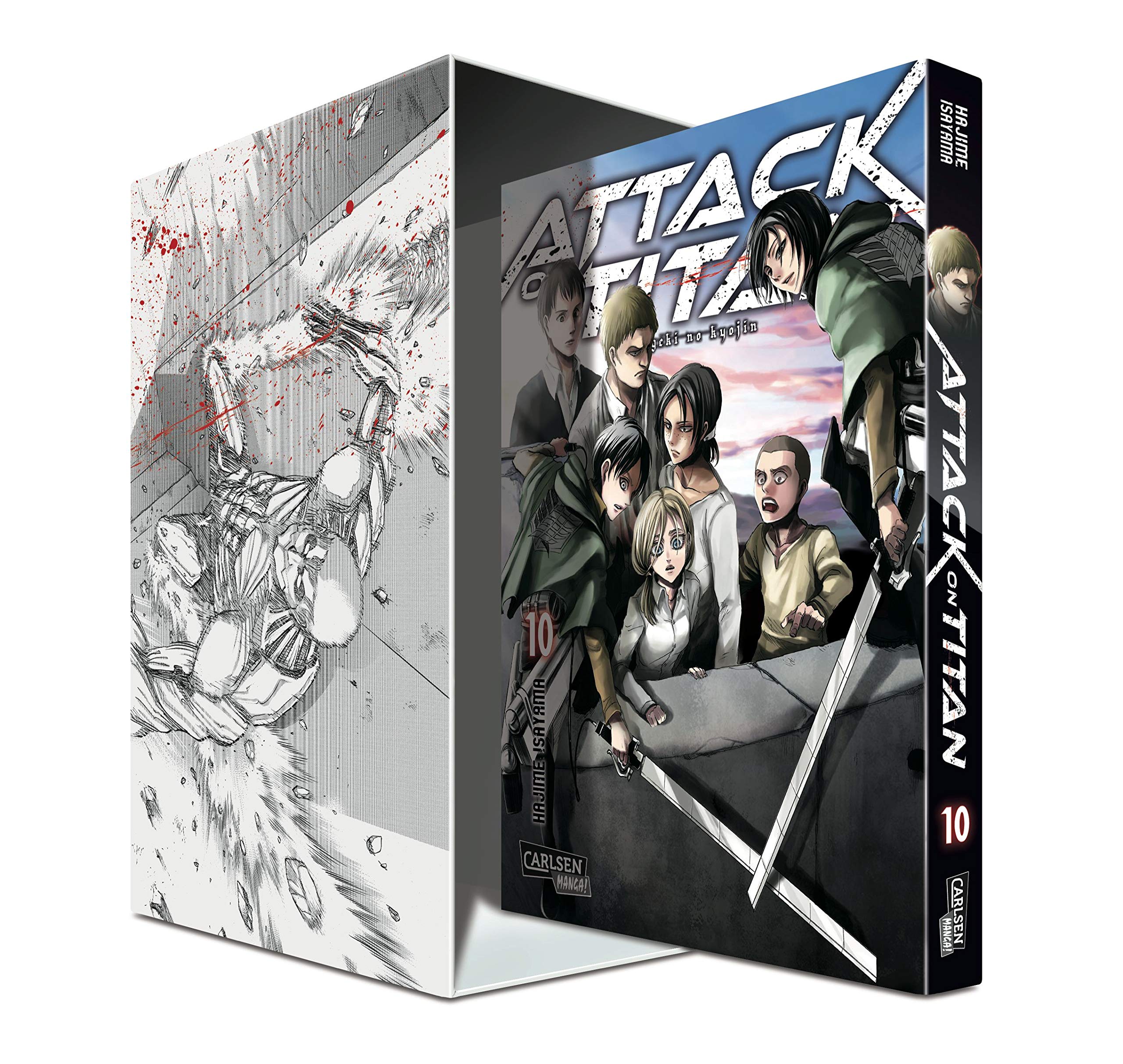 Attack on Titan 10 mit Box