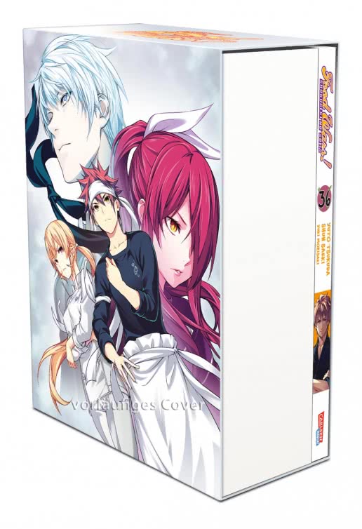 Food Wars, Band36(Ende) mit Sammelschuber
