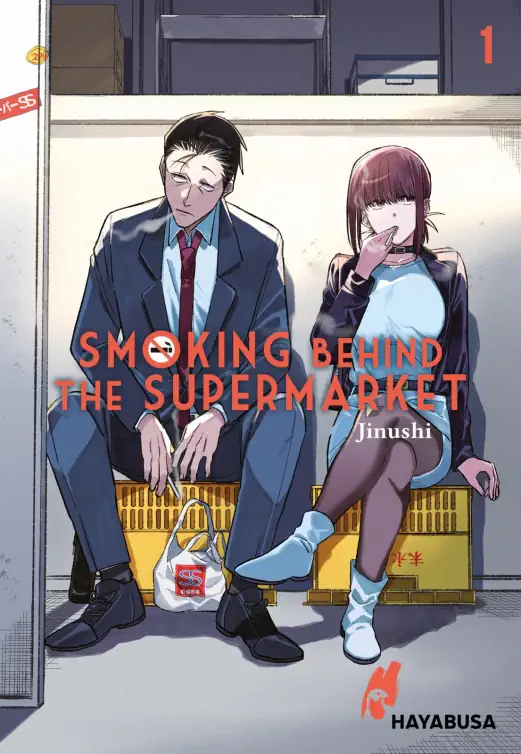 Smoking behind the Supermarket 1