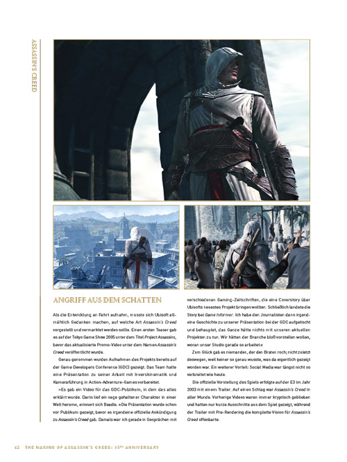 The Making of Assassin's Creed - 15th Anniversary – Bild 3