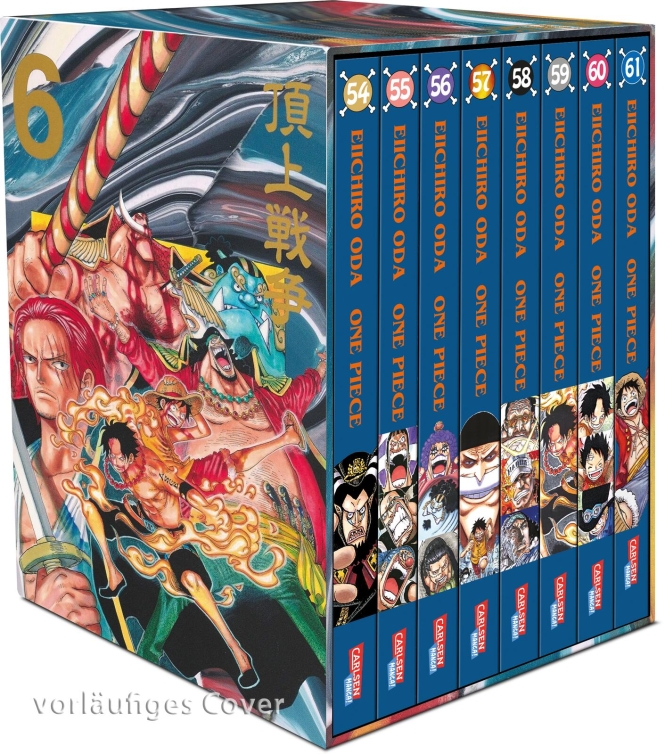 One Piece Sammelschuber 6, Band54-61