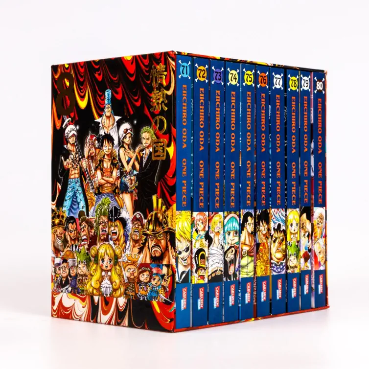 One Piece Sammelschuber 8, Band71-80