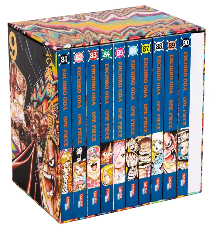 One Piece Sammelschuber 9, Band81-90