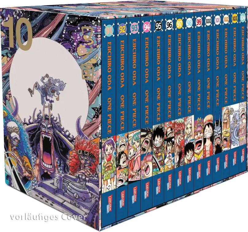 One Piece Sammelschuber 10, Band91-104